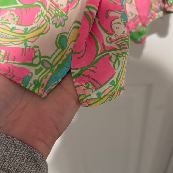 Lilly Pulitzer vibrant blouse Colorful Paisley Blouse - Picture 6 of 12
